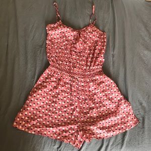 Pink romper